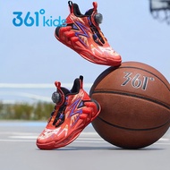 361 Degrees Boys’ Red Kids Basketball Sneakers Sports Shoes