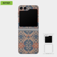 Vinyl Skin wrap, for Samsung Z flip 7/6/5/4/3, Fiber Collection By Nexa Skins, Scratch Protection, Z