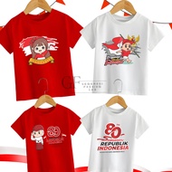 GF123/ 24s combed children's t-shirts for boys and girls, short sleeves, suitable for 17 August, 202