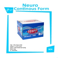 Continuous Form 2 ply full/bagi 2 (95× 11 inch)