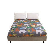 Katil 2 Tingkat Kanak-kanak Xyt Asrama Pelajar Sarung Tilam Nipis Coklat Cadar Kapas Penuh Kapas Tul