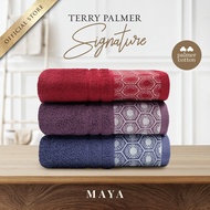 Terry Palmer Signature Towel - Maya - Bath Towel 70x140cm Travel Towel/ 50x100cm Bath Towel/ Travel 