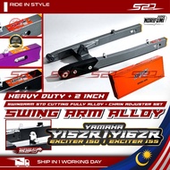 Swing Arm Alloy NORIFUMI Y15 Y16 EXCITER150 155 Swingarm STD Cutting +2 INCH Chain Adjuster Set Poly