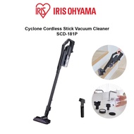 IRIS Ohyama SCD-181P Cyclone Cordless Stick Vacuum Cleaner, Handy Lightweight, Self-Propelled Power 
