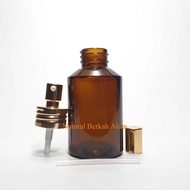 100 Serum Glass Bottle Original AmberML GD Pump Treatment Glass Bottle/ Cosmetic Glass Bottle/ Essen
