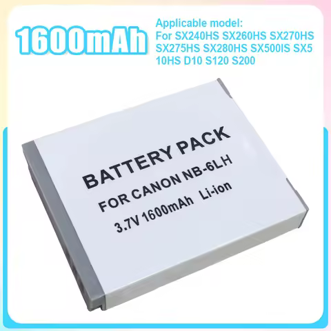 Camera Battery NB 6L NB6LH NB-6L For Canon Power-shot IXUS 310 SX240 SX275 SX280 SX510 SX500 HS 95 D