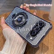 For Google Pixel 10 Pro XL 5G 2025 Gyro Phone Holder Case For Google Pixel10 Pixel10Pro 10ProXL Goog