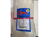0.80mm X 9 inch X 40 md X 45 mtr Mata Melintang (ISI KOSONG) Jaring Pukat Tangsi Putih  Mono Fishing