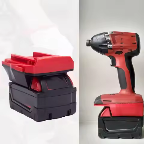 Wheel Adapter For Milwaukee 18v Battery -To Hilti 18-22 Drill Tool Adapter ( Jadapters )