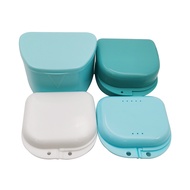 Dental Case Teeth Box Dental Retainer Mouth Guard  Tooth Storage Plastic Box