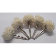 BRUSH WITH SHANK 1/8 WHITE BS-31 (5 PCS)