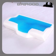 [Ready Stock]Cool Gel Pillow Neck Sleeping Memory Foam Butterfly Pillow Ice-cool Anti-snore Orthoped