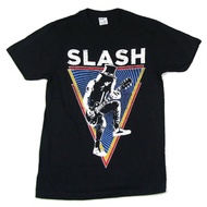 Men T-Shirt Slash Triangle Pic Image Black T Shirt New Official Merch Guns N Roses(1)