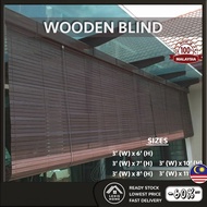 Lexis: Wooden Blind 3' (W) X 4' (H) - 12' (H)   (Bidai Kayu)
