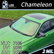 【Aurora Green】Chameleon Aurora Green IRR 95% 2PLY Tinted Building/Car Tinted & Uv 99% chameleongreen