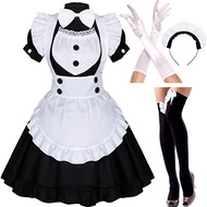 Light Tone Girl Costume Lolita Maid Costume play Cosplay Costume Lolita Women's Clothing