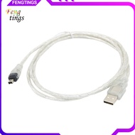 [Ft] 15m USB to IEEE 1394 Firewire 4 Pin Adapter Cable Converter Cord for iLink