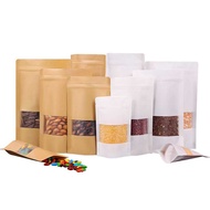 Kraft Paper Zipper Bag 1. Lowest Portable Candy Stand-Up Biscuit Cowhide