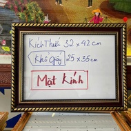 Photo frame, certificate of merit, size B4 (25*35cm), Glass or Mika