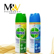 DETTOL DISINFECTANT SPRAY MORNING DEW / CRISP BREEZE / SAKURA BLOSSOM 450ML / 680ML