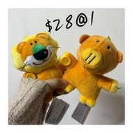 愉快動物餅公仔