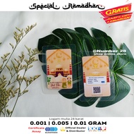 Logam mulia micro mini special edisi thr lebaran idul fitri  baby gold emas 24 karat 0.01g 0.005g