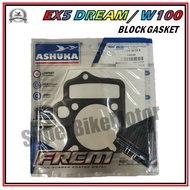 ASHUKA Gasket - HONDA EX5 DREAM / W100 - FRCM BLOCK Gasket - Standard / 59MM