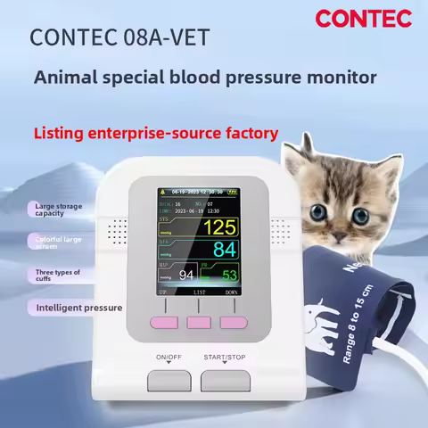 Pet Cat Dog Blood Pressure Monitor Animal Blood Pressure Measurement Animal Blood Pressure Monitor