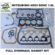 SANWA Japan Overhaul Gasket Kit OEM P/N MD974394 for Proton Satria 1.8L Putera 4G93 DOHC Mitsubishi 