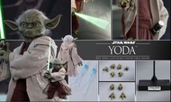 Hottoys MMS495 STAR WARS Attack of the clones 1/6 Yoda hot toys 尤達大師