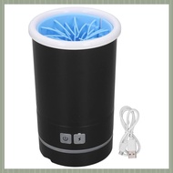 (QJWR) For Cleaner Dog Pet Foot Washer Automatic USB Rechargeable Soft Brushes Dog Foot Cleaner for