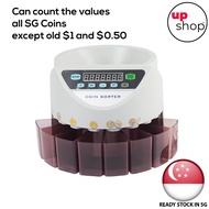 Coin counter and sorter for Singapore Dollar coins / coin counting machine / coins sorter / SG coins