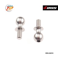 Iris IRIS-84010 5x2.5mm Ballstud - Titanium (2pcs)