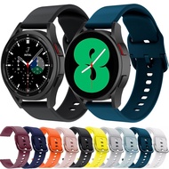 For Samsung galaxy watch 4 40mm 44mm / galaxy 4 Classic 42mm 46mm Strap Screen Protector Silicone Watchbands Watch Band Bracelet