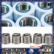 sinhopsa Garosa 5Pcs Wire Inserts Screws Sleeve Kit 304 Stainless Steel Metric Assorted Thread M20x2
