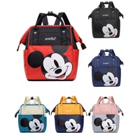 Disneyland New Mickey Mouse Anello Large Capacity &amp; Waterproof Mummy Travel Diaper Backpack