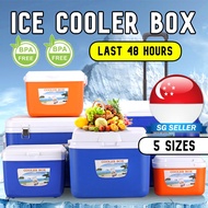 🔥SG🔥Ice Cooler Box/ Outdoor Camping Ice Box/ BBQ Ice Box/ Picnic Cooler Box/ Ice Bucket/ Portable Fridge/ Cold/ Warm