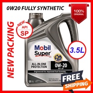 Mobil All-In-1 Super 3000 0W20 API-SP Fully Synthetic Engine Oil (3.5L) Myvi 2018- / Alza / Bezza / Axia / Aruz / Almera