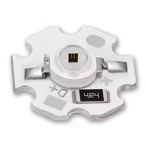 1pc DC 3.7V 5V 12V Infrared LED Chip 680nm 740nm 800nm 850nm 880nm940nm 980nm 1000nm Aluminum PCB 16