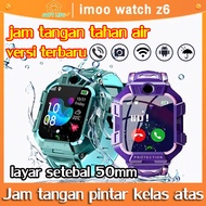 BISA COD Smartwatch Jam tangan IMOO Z6 BIRU - PINK WATERPROOF TERBARU Baterai besar 700mAh Konsumsi 