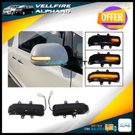 Toyota Vellfire / Alphard 20 Series Dynamic LED Turn Signal Light Side Mirror Lamp Indicator 2008-20
