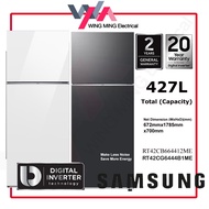 Samsung 427L Bespoke 2 Door Inverter Refrigerator Fridge Peti Sejuk 冰箱 RT42CG6444B1 RT42CB664412/ME