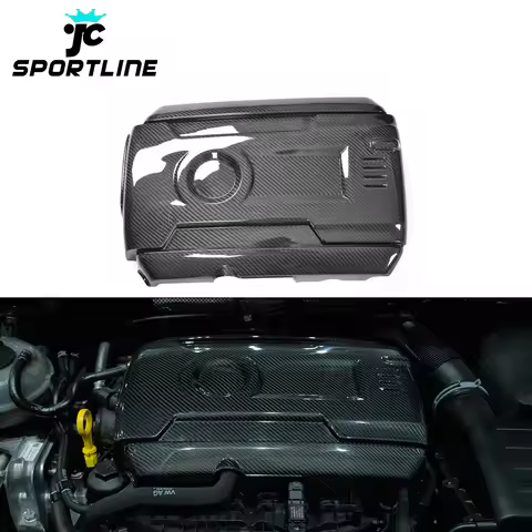 Carbon Fiber Replacement MK7 R Car Engine Cover for VW GOLF GTI 14-18