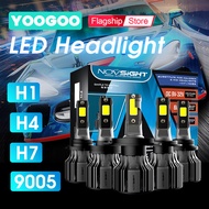 YOOGOO Novsight Lampu Depan Mobil N39 9005 H1 H4 H7 H11 72w 10000lm Lampu Kabut Car Led Headlight Fo