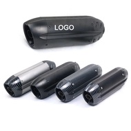 370mm Motorcycle Exhaust Modify Escape Motocross Exhaust Muffler For Honda Yamaha nmax trk 502 gsr 6