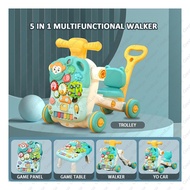 Walker For Baby Girl With Music Adjustable Height Push Walker Multifunctional For Use