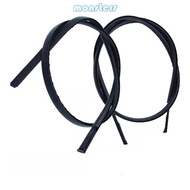 Mon 2PCS Black Rubber Roof Water Drain Trim 75551-0D132 75552-0D082 for Automobile