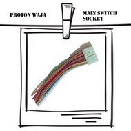 Proton Waja & Gen2 Power Window Main Switch Wire Harness Socket Connector