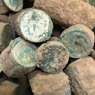 Silver Yuan Real Silver Yuan Shenkeng Rust Beiyang Made Guangxu Yuanbao Longyang Dayang Ancient Coin