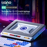 Llano V10 Laptop Cooler RGB Laptop Cooling Pad Stand Cooling Fan Fast Cooling Computer gaming laptop